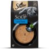 Sheba Soup with Tuna Adult Wet Cat Food, 160g (4 Sheba Soup with Tuna Adult Wet Cat Food, 160g (4 x 40g), Finely Sliced Pieces of Tuna in Smooth, Silky and Velvety Broth
