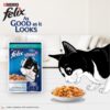Purina Felix with Tuna in Jelly | Wet Food for Kittens | Complete and Balanced Cat Food, Pack of 12 Pouches (12 x 85 g)