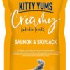 Kitty Yums Creamy Salmon&Skipjack Cat Treat (80G X12),960G Pack,All Life Stages