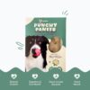 Punchy Paneer Fresh Pet Food, Healthy, Fresh & No Preservatives, Vegetarian Dog Food Adult & Puppy, High Protein Paneer, for All Life Stages, 200 gm (Pack of 1)
