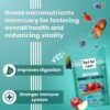 71plxV32vJL._SL1500_.jpg BARK OUT LOUD - Multivitamin Dog Treats, Fresh Chicken Immunity Chewstix with Omega & Zinc to Boost Health & Vitality for Dogs & Cats of All Life Stages - 100gm Each (Pack of 3)