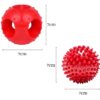 71pqJREOAOL._SL1500_.jpg Foodie Puppies Interactive Rubber Chew Toy Combo for Dogs and Puppies - Spike Ball Toy + Hole Ball Toy | Durable, Training, Teething & Chewing | Reduce Separation Anxiety