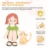 71rzLxDFxmL._SL1500_.jpg Qoosea Cat Feather Toys, Interactive Cat Toys with Teaser Wands and Strong Suction Cup, Cat Toys for Indoor Cats Kitten Interactive Training (Colorful-15j)