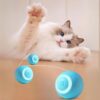 KILLERWHALE Interactive Smart Cat Toy Ball – 360° Self-Rolling Motion KILLERWHALE Interactive Smart Cat Toy Ball – 360° Self-Rolling Motion with LED Lights, Rechargeable via Type-C, Automatic Gravity Sensor, Engaging Kitten & Pet Play Toy