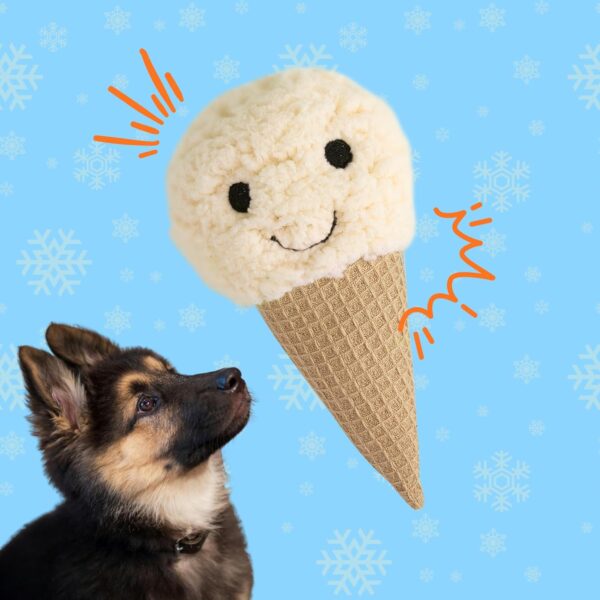 BarkButler x FOFOS Ice Cream Plush Puppy Toy Combo – BarkButler x FOFOS Ice Cream Plush Puppy Toy Combo – Super Soft & Squeaky Toys for Dogs, Small Dog Toys Set (0-10kgs) – Multicoloured