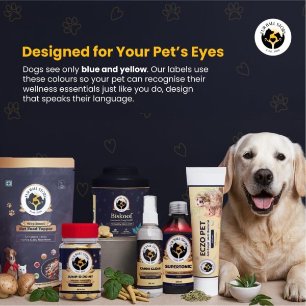 71syDIw5cvL._SL1201_.jpg FUR BALL STORY Wag Boost Pet Food Topper 100g | Taste Enhancer & Nutrition for Dogs & Cats | Supports Immunity, Joint & Skin Health | Vet Recommended