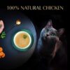 71t6gJSb-dL._SL1500_.jpg Sheba Soup with Chicken Adult Wet Cat Food, 160g (4 x 40g), Finely Sliced Pieces of Chicken in Smooth, Silky and Velvety Broth