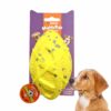 BarkButler x FOFOS Super Durable Rugby Ball Dog Toy - BarkButler x FOFOS Super Durable Rugby Ball Dog Toy - Chew Toys for Dogs, Dog Toys for Large Dogs (5-30kgs) - Yellow