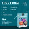 71vQ1xDX6L._SL1500_.jpg Goofy Tails Wet Cat Food and Kitten Food Variety Pack 210g (70g X 3 Pouches), Tuna and Anchovies, Mackerel and Seaweed, Chicken and Flaxseeds, Preservative Free, Wholesome, Natural Cat Wet Food