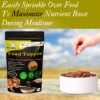 71v5IAjdIBL._SL1080_.jpg Magical Dog Food Topper || Joy of Best Taste || Chicken & Raw Turmeric Flavour || Grain Free & Protein Rich || Anti Oxident || 70g