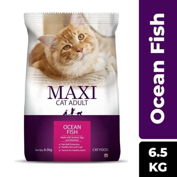 71v82aVp8JL._SL1500_.jpg Maxi Ocean Fish Dry Cat Food 6.5kg, Adult