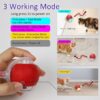Tails Cat Toys,Agile Moving Ball with Elastic Mesh Tail,Interactive Cat Toy for Indoor Cats,Motion Activated,Ultra-Fast Kitten Toys