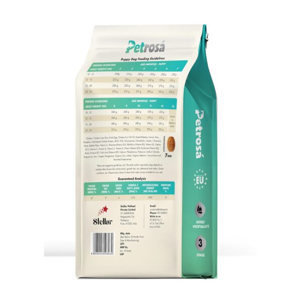 71vu96yLHzL._SL1500_.jpg Medium Breed Puppy Dog Food | 2 to 12 Months | Balanced Growth Formula with Essential Nutrients | Supports Immunity & Bone Development 1 Kg.