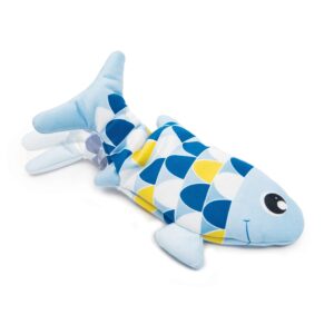 Catit Groovy Fish Interactive Cat Toy with Catnip, Blue Catit Groovy Fish Interactive Cat Toy with Catnip, Blue