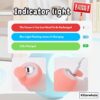 71xTLwmqoAL._SL1500_.jpg KILLERWHALE Interactive Smart Cat Toy Ball – 360° Self-Rolling Motion with LED Lights, Rechargeable via Type-C, Automatic Gravity Sensor, Engaging Kitten & Pet Play Toy