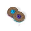 Petstages 701 Spin and Scratch Cat Catnip Toss and Bat Toy