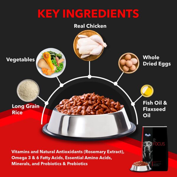 71yOPGZJciS._SL1500_.jpg Drools Focus Adult Super Premium Dry Dog Food, Meat Flavour, 1.2kg