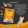 Kitty Yums Creamy Lickable Cat Treats,Salmon & Skipjack,360Gm(15g x24 Pcs)| Rich in Protein,Taurine for Heart,Ideal for Training and Bonding, Promotes Hydration|Treats for Kitten and Adult Cats