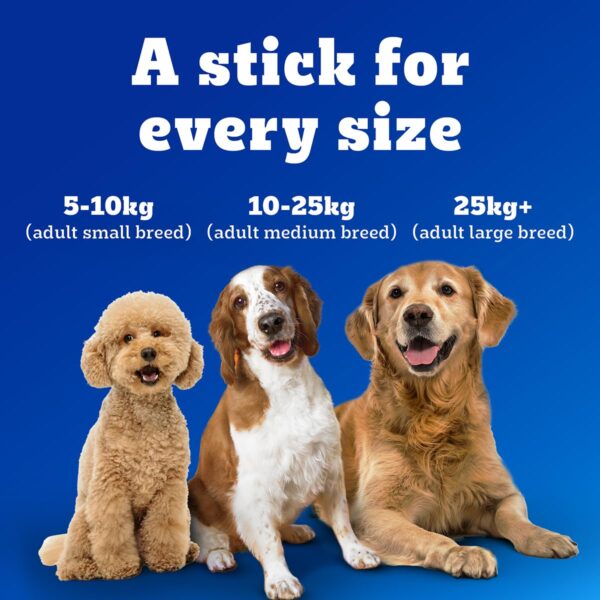Pedigree Dentastix Oral Care Dog Treat, Adult Medium Breed (10-25 kg), 180 g, Recommended by Vets, Supports Gum Health, Reduces Risk of Gum diseases