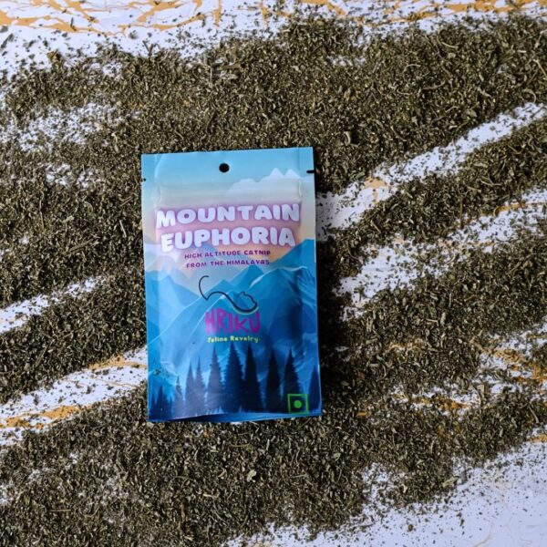 81jsUAzLqL._SL1080_.jpg Catnip I Mountain Euphoria I High Altitude Himalayan Catnip Treat for Cats I Naturally Grown I Safe & Non-Toxic I High Potency I Cats Stimulant I Grown in India I S