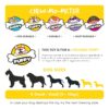BarkButler x FOFOS Puppy Teething Squeaky Toy Giraffe Dog Toy - Yellow, Multi-Material, Squeaky Dog Toys, Ideal Puppy Toys for All Breeds of X-Small - Small Size (0-10kgs)