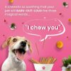 810huIGJ7kL._SL1500_.jpg BARK OUT LOUD By Vivaldis - Tear Stains Eyebright Chewstix Stick For All Life Stages Dog | Active Marigold Extract, Rich In Omega Fa For Dog, 100 Gm Dog Treats
