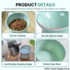812lc24JwbL._SL1500_.jpg Foodie Puppies Elevated Bowl Feeder Food Water for Cats, Kittens & Puppies (Set of 2) Persian Cat Food Bowl Tilted Raised Bowl (Color May Vary) Plastic, ?15L x 13.5W x 11.5H cms