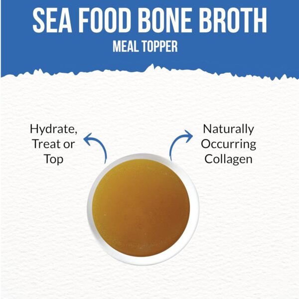 812nDv4psL._SL1500_.jpg Goofy Tails Sea Food Bone Broth for Cats 300 ml (100ml X 3 Pack), Human Grade, Preservative Free,Gut Friendly Cat Food Topper, Cat Supplements with Natural Collagen