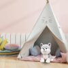 Webby Plush Husky Dog Stuffed Animal Puppy Soft Toy, Birthday Gift, Adorable Gifts for Kids and Adult, Glitter Eyes Soft Toy, 35CM (Grey) | for Boys & Girls