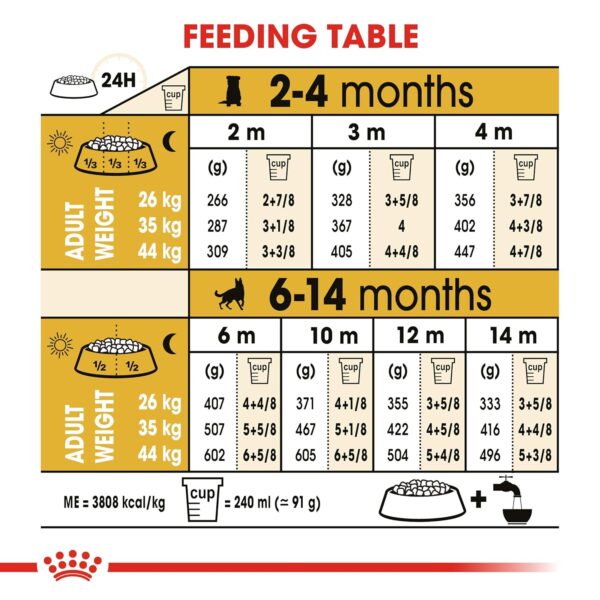 Royal Canin German Shepherd Puppy Food, 1 Kg, Dry Food, Supports Immune System & digestive health, Promotes Bone & Joint Health