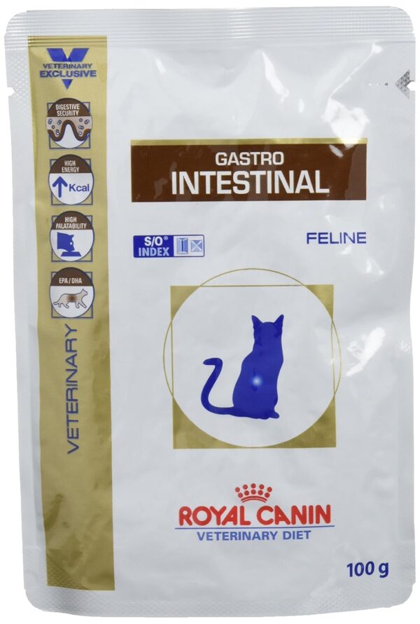 Royal Canin Gastro Intestinal Feline Cat Pouches 12 x 100 Royal Canin Gastro Intestinal Feline Cat Pouches 12 x 100 gm Pouches