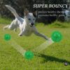 816ROsk-XsL._SL1500_.jpg The Dogs Company The Pets Company Natural Rubber Spiked Ball Dog Chew Toy, Puppy Teething Toy, 3 Inches
