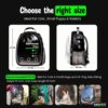 817E3MxSsKL._SL1500_.jpg Buraq Astronaut Pro Pet Carrier Backpack (41L x 32W x 26H cm) – Transparent Bubble Capsule Design, Airline-Approved, Breathable & Ventilated Travel Bag for Cats