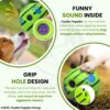 817ea6gUGFL._SL1500_.jpg Foodie Puppies 5.5-Inch Interactive Giggle Ball Squeaky Dog Toy for Medium to Large Breeds, Durable Non-Toxic PVC Chew Ball for Stress Relief, IQ Training, Keeps Dogs Happy & Healthy