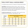 Fidele+ Dry Dog Food 1 Kg Large Breed Puppies Complete & Balanced Diet Supports Growth, Energy, Joints & Immunity No Artificial Flavours, Preservatives