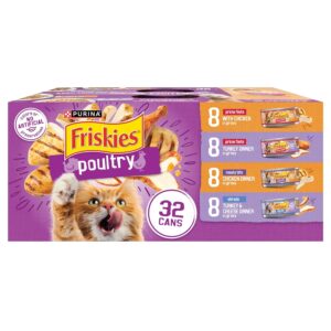 Purina Friskies Poultry Variety Pack Cat Food - (32) 11 lb. Box