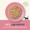 81E-xEkmk9L._SL1500_.jpg Applaws Natural Premium Wet Cat Food for Adult Cats, Tuna Fillet with Pacific Prawns in Broth Pack of 4 x 70g Pouches