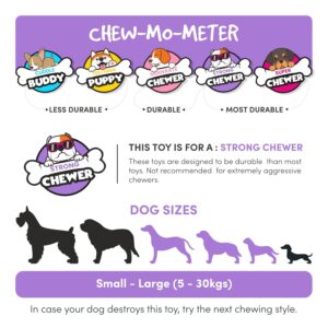 BarkButler x FOFOS Super Puller Tug Toy - Chew Toys BarkButler x FOFOS Super Puller Tug Toy - Chew Toys for Dogs, Dog Toys for Large Dogs (5-40kgs) - Yellow & Grey