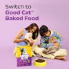 81E25QXv9L._SL1500_.jpg Good Cat Dry Cat Food | Oven Baked | Made with Real Chicken & Ocean 4 Fish Cat Food | 1.3 kg | Suitable for All Ages | High Palatability | Tuna, Salmon & Mackerel | Essential Taurine for Vision