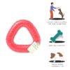 Goofy Tails 4 Rubber Chew Toy Combo for Dogs, Flavoured Bone, Hole Ball, Spike Ball and Trio Ring for Dog