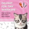 Bark Out Loud Essentials - Dry Kitten Food, Tailored Nutrition for Kittens, Fish & Chicken Kibbles with Added Taurine (1Kg)