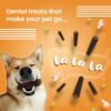 81LKScF-OL._SL1500_.jpg BARK OUT LOUD- Dental Sticks Adult Dog Treats | Sugar/Gluten Free | Plaque Tartar & Odour Oral Care | Fresh Smell Chicken Dog Treats - 100 Gm