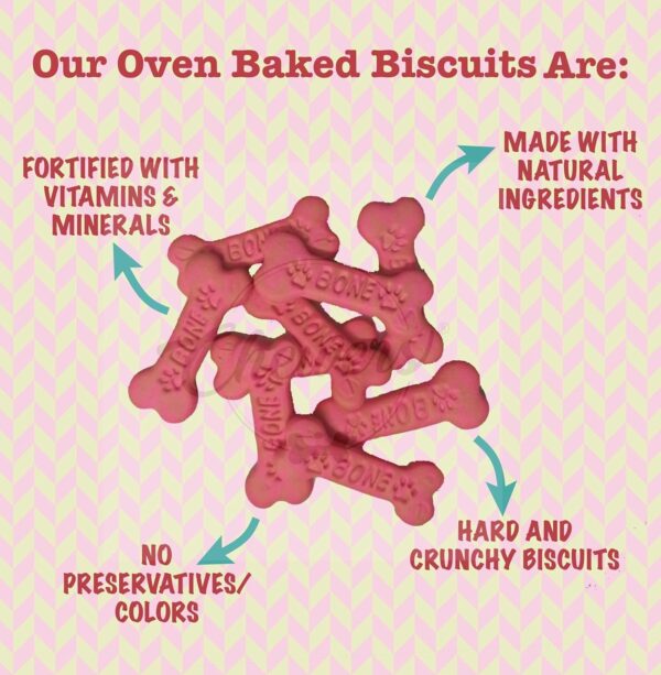 Chewers Oven Baked Real Beef (Buffalo) Dog Biscuits, Beef Flavour, Dog Treat 1 Kg