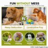 Foodie Puppies Interactive Latex Squeaky Chew Dog Toy - (Green Monkey, 20cm) | Small to Medium Dogs & Puppies | Durable, Rubber, Non-Toxic, Animal Design Playing & Fetching Pet Toy | Reduce Anxiety