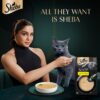 81R6zwlgqtL._SL1500_.jpg Sheba Soup with Chicken Adult Wet Cat Food, 160g (4 x 40g), Finely Sliced Pieces of Chicken in Smooth, Silky and Velvety Broth