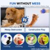 81RvEyGBDKL._SL1500_.jpg Foodie Puppies Hard Squeeze Squeaky Ball Dog Toy | Squeaker, Lightweight, Durable and Water Resistant | Interactive Fetch Toys for Puppy, Dog Chew Toys (Color May Vary) (Medium)