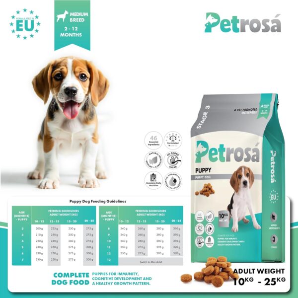 81TfHwDk0TL._SL1500_.jpg Medium Breed Puppy Dog Food | 2 to 12 Months | Balanced Growth Formula with Essential Nutrients | Supports Immunity & Bone Development 1 Kg.