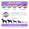 81YAflAx1yL._SL1500_.jpg BarkButler Chu The Bone Dog Toy - Green | Medium-Large Dogs(10-30kg) | Durable & Treat-Dispensing | Gentle on Teeth & Gums | 100% Natural Rubber | Non-Toxic | Suitable for All Dog Breeds