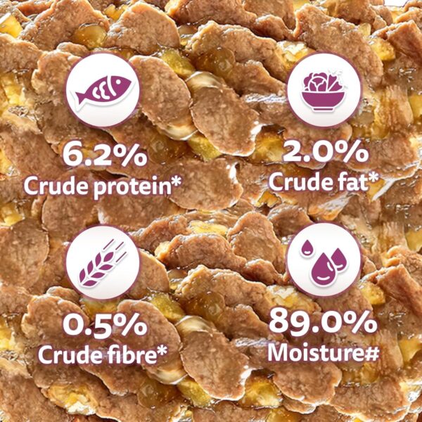 81af8EKUymL._SL1500_.jpg Whiskas Adult (1+ Years) Wet Cat Food, Chicken in Gravy, 80 g (Pack of 14), Hydrating Food Made With Real Chicken, 100% Complete & Balanced Nutrition for Adult Cats