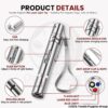81cJKti65BL._SL1500_.jpg Foodie Puppies 3 in 1 USB Laser Pointer Cat Teasing Toy with 5 Adjustable Patterns I Pet Chaser Tease Stick Pointer Toys for Cats, Kitten, Puppies & Dogs I Fun Exercise & Training for Indoor & Outdoor
